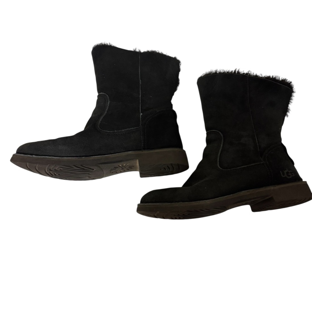 UGG Women's Black Winter Boots - Picture 2 of 7